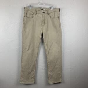 Tommy Bahama Pants Mens 38 X 32 Beige Standard Fit Stretch Khakis Casual Chino